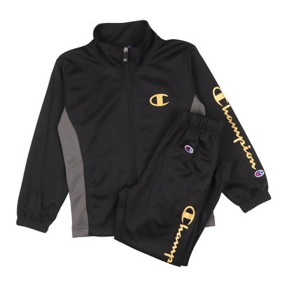 チャンピオン Champion ジュニア ジャージ上下セット チャンピオン ジャージ上下セット_Champion TRAINING SUIT CK-ZSW01 （ブラック）