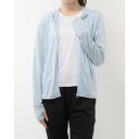 ティゴラ TIGORA レディース 長袖ジャージジャケット iCOOL UVジップパーカー TR-9A2064TJ (サックスブルー)