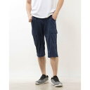 ティゴラ TIGORA メンズ クロスクォーターパンツ iCOOL カプリパンツ TR-9A1094QP (ネイビー)