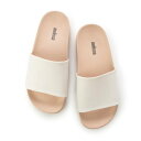 メリッサ melissa MELISSA FLOWING SLIDE AD (BEIGE/WHITE)