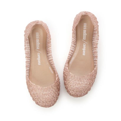 メリッサ melissa MINI MELISSA CAMPANA PAPEL INF （ROSE GLITTER） 1