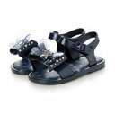 bT melissa MINI MELISSA MAR SANDAL STAR II BB iMETALLIC BLUEj