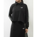 プーマ PUMA レディース 長袖ジャージジャケット CORE HERITAGE ハーフジップ トラック プルオーバー_ 680705 (プーマ ブラック)