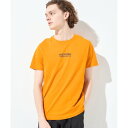 トミー ヒルフィガー TOMMY HILFIGER スモールヒルフィガーTシャツ (オレンジ)