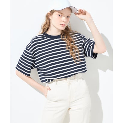 トミー ヒルフィガー TOMMY HILFIGER リラックスライトコットンインターロックTシャツ （マルチカラー）