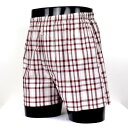 ダックス DAKS LL)前開トランクス(天2本ゴム) 【返品不可商品】 (ワイン)