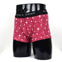 エポカ ウォモ EPOCA UOMO LL)前閉プリントボクサー 【返品不可商品】 (ローズピンク)