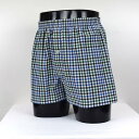 ニューヨーカー ホーム NEWYORKER HOME 前開トランクス 【返品不可商品】 (ブルー)(4)