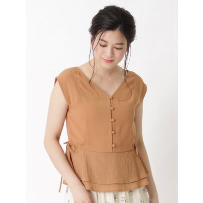 シュープリームララ Supreme.La.La. イソザイキリカエトップス （ブラウン）(4)