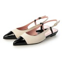 veBEo[i Pretty Ballerinas KAMALA patent-leather slingbackiJ} peg-U[ XOobNj iNEGRO-PERLAj