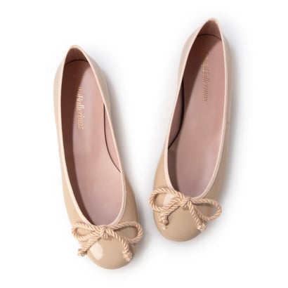 プリティ・バレリーナ バレエシューズ プリティ・バレリーナ Pretty Ballerinas ROSARIO patent（ロザリオ パテント）バレエシューズ （ROSE）