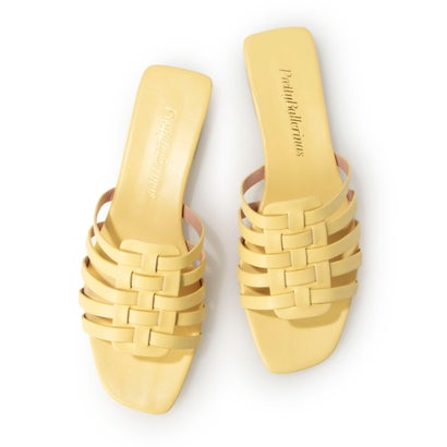 プリティ・バレリーナ Pretty Ballerinas BETTINA meshed leather slides（ベッティーナ メッシュ レザー スライド）サンダル （ANANAS）