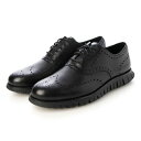 コール ハーン COLE HAAN ゼログランド リマスタード ウィングチップオックスフォード mens (ブラック/ブラック)
