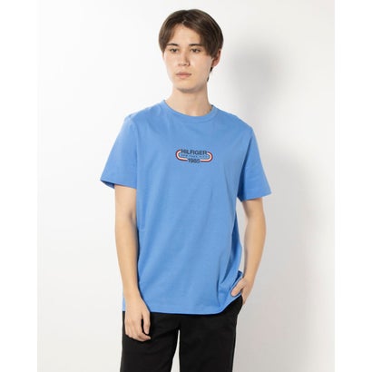 トミー ヒルフィガー TOMMY HILFIGER HILFIGER【オンライン限定】トラックロゴTシャツ(ブルー)