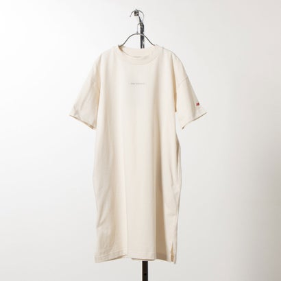 ニューバランス New Balance ジュニア 半袖Tシャツ Linear logo ドレス_吸水速乾 AGD45059 （ホワイト）