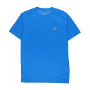 ニューバランス New Balance メンズ 陸上/ランニング 半袖Tシャツ ショートスリーブTシャツ_Sport Essentials MT41222 (ブルー)
