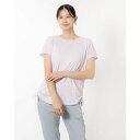 ◇身長169cm B85 W59 H90/モデル着用サイズMフィットネス サイドシャーリングTシャツ肌に吸い付くような感覚のしっとり滑らかな素材。ティゴラのフィットネスウェアでいちばん人気の商品です。サイドのシャーリングでシルエットの変化を楽しめます。肩の部分にメッシュ素材の切り替えがあるのもポイントです。1枚でも着やすい肩が隠れるフレンチスリーブ。ヨガやトレーニングはもちろん、リラックスウエアとしてもおすすめです。機能:吸水速乾・UVカット■生産国: 中国■素材:本体 ポリエステル89%ポリウレタン11%肩ヨーク部 ポリエステル95%ポリウレタン5%■サイズ:S レディス:対象胸囲(cm)/ 78~82対象身長(cm)/ 152~158M レディス:対象胸囲(cm)/ 81~85対象身長(cm)/ 157~163L レディス:対象胸囲(cm)/ 84-88対象身長(cm)/ 162-168XL レディス:対象胸囲(cm)/ 87~91対象身長(cm)/ 167~173※サイズ表記は日本のサイズ規格 (JASPO) になっております。