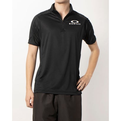 オークリー OAKLEY メンズ 半袖機能ポロシャツ ENHANCE SS MOCK 14.0 FOA406317 (BLACKOUT)