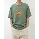 ビームス ティゴラ バイ ビームス TIGORA by BEAMS DESIGN メンズ 半袖Tシャツ カレッジロゴTシャツ TR-9P1074TS （GREEN）