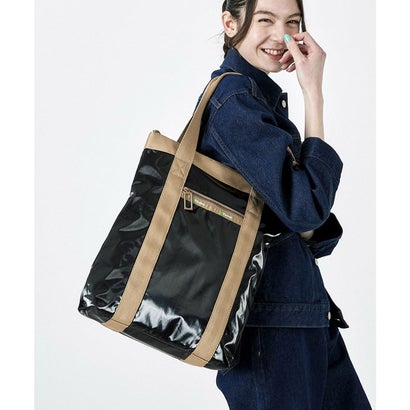 レスポートサック LeSportsac N/S ZIP TOTE （50th ブラックシャイン）