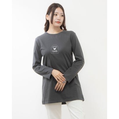 ワイファイブディ Y5D チュニック丈Tシャツ (グレー)