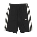 アディダス adidas ジュニア ジャージハーフパンツ トレイン エッセンシャルズ AEROREADY スリーストライプス レギュラーフィットショーツ HS1...