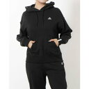 アディダス adidas レディース スウェットパーカー W ESS+ SL スウェットフーディ JF1400 (ブラック)