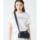 トミー ヒルフィガー TOMMY HILFIGER 【オンライン限定】TH MONOTYPE HALF MOON CAMERA BAG (ネイビー)(4)