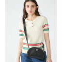 トミー ヒルフィガー TOMMY HILFIGER 【オンライン限定】TH MONOTYPE HALF MOON CAMERA BAG (ブラック)