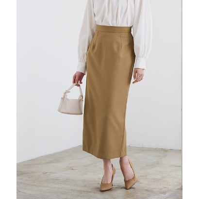 ユアーズ ur's シガレットタイトスカート （キャメル）