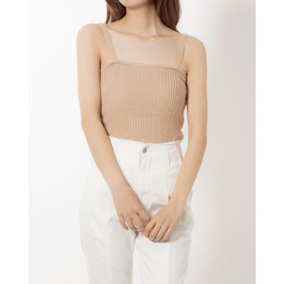 スタイルブロック STYLEBLOCK ニットキャミソール （カーキ）