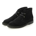 スタンドワークス Stnd works 【Stnd works/スタンドワークス】本革カウレザー チャッカブーツ (ブラック)