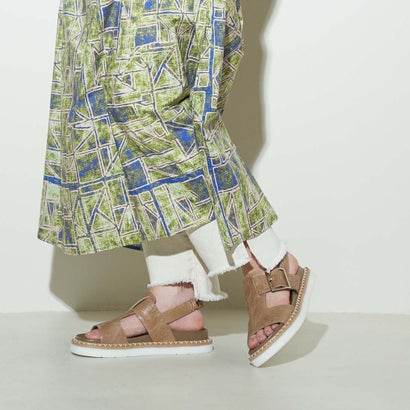 モード エ ジャコモ ディッシィ MODE ET JACOMO D'ICI フットベッドスポーツサンダル （ベージュ）