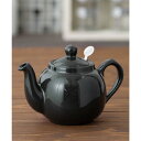ロンドンポタリー London Pottery ティーポット 2Cup 【返品不可商品】 (ダークグリーン)