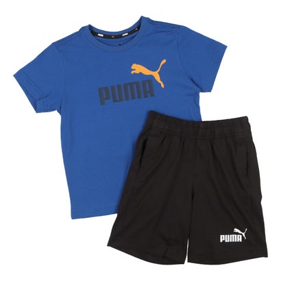 プーマ PUMA ジュニア Tシャツハーフパンツセット Tシャツ ショーツ セット_ 849616 （コバルト グレイズ）