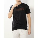 ニューバランス New Balance メンズ 半袖機能Tシャツ グラフィックショートスリーブTシャツ_Sport Essentials MT41071 (ブラ...
