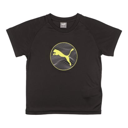 楽天LOCOMALL（ロコンド公式ストア）プーマ PUMA ジュニア 半袖機能Tシャツ ACTIVE SPORTS ポリ グラフィック Tシャツ_ 681361 （プーマ ブラック）