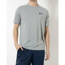 アンダーアーマー UNDER ARMOUR メンズ 半袖機能Tシャツ UAテック ショートスリーブTシャツ2.0 1358553 (Steel Light Heather//Black)