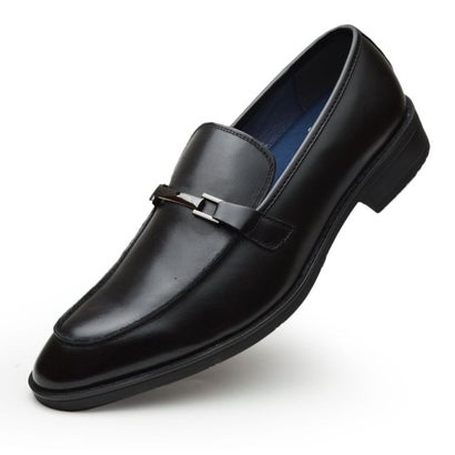 マリオロゼッティ MARIO ROZZETTY ビジネスシューズ メンズ 本革 ビジネス靴 革靴 防滑 幅広 紳士靴 レザーシューズ ローファー Uチップ （ブラック）