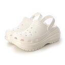 クロックス crocs Mega Crush Clog (White)(4)