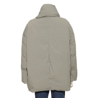 ザ ショップ ティーケー (ウィメン) THE SHOP TK(Women) マフラー付中綿ノーカラーブルゾン （ホワイト）