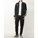 アディダス adidas メンズ ジャージ上下セット M SERE トラックスーツ IR7843 (ブラック/ブラック)