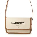 RXe LACOSTE fB[X obO {fBobO V_[ HERITAGE CANVAS S SHOPPING BAG NF4507TD iK02j