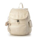 キプリング Kipling CITY PACK S B5サイズ バックパック (Beige Pearl)