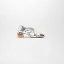 HEIDI LEATHER PUMPS (Silver)