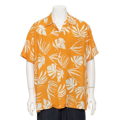 グッティーズバーグ Gootty's Burg オリジナルALOHAシャツ (オレンジ)