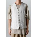 フォルメ デ エクスプレッション FORME d'expression Waist Coat (Natural)