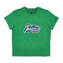 プーマ PUMA ジュニア 半袖Tシャツ ESS+ MID 90s MX SS Tシャツ_ 680549 (アーカイブ グリーン)
