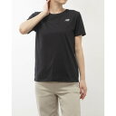 ニューバランス New Balance レディース 半袖機能Tシャツ ヘザーテックショートスリーブTシャツ_Sport Essentials WT41190 （ブラック）