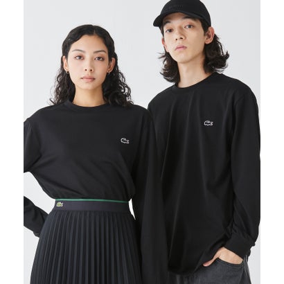 ラコステ LACOSTE ベーシックロングスリーブTシャツ (ブラック)